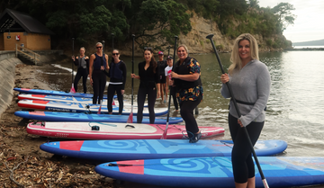 The Kiara Cosmetics team supports Cancer Rehabilitation Foundation on the water